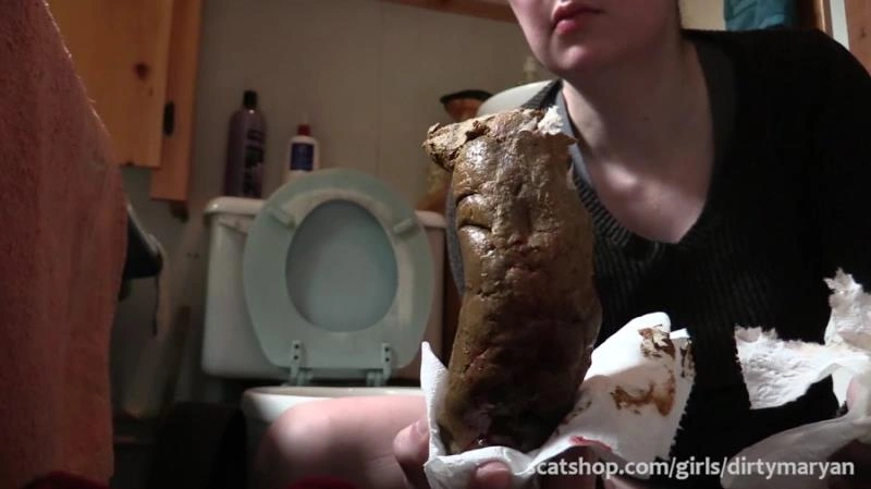 Pooping thick log at my in laws place DirtyMaryan - (2021/FullHD)