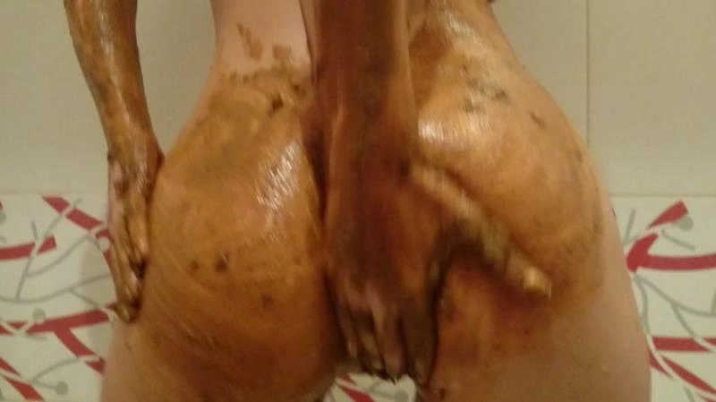 Sexy Body Is All Covered With Shit Brown wife - (2021/FullHD/Scatshop)
