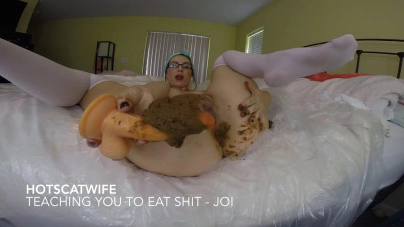 Teaching you to eat SHIT – Jerkoff Instructional P1 HotScatWife - (2025/FullHD)