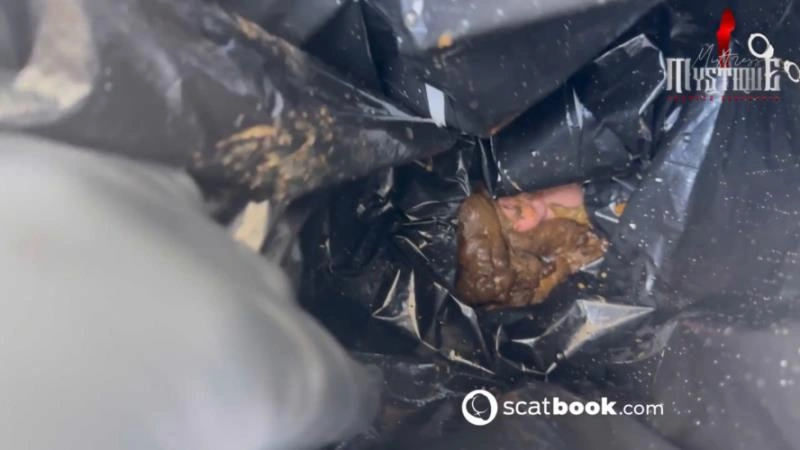 Fun with a toilet slave on the loggia, Scat feeding. P1 (2026/HD)