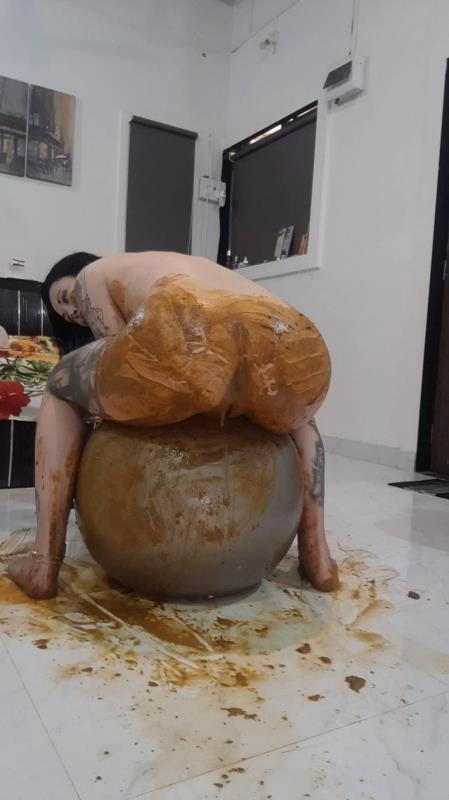 Erotic Scat with Yoga Ball KinkyBunny - (2026/SD)