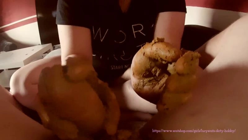 Lingerie poop ends in tasting shit smeared dick (2026/FullHD)