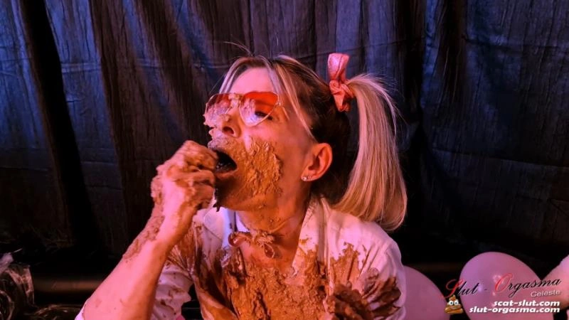 Scat Slut-Orgasma Celeste cum and play with me in shit (2026/FullHD)