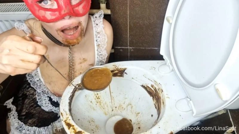 Scatlina 2026 - Cleaning the toilet by a shitty housekeeper Full version (2026/FullHD)